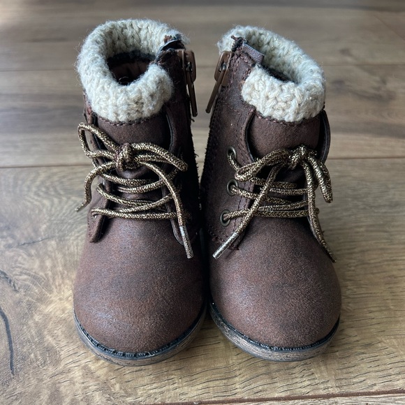 Dark Brown toddler boots - Picture 1 of 1